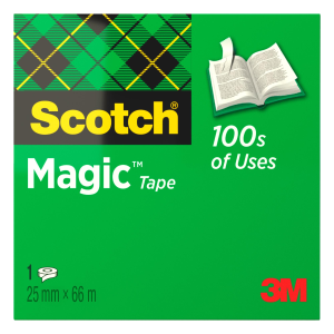 SCOTCH MAGIC NASTRO ADESIVO 25MMX66M TRASPARENTE